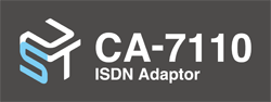ISDN変換アダプター　CA-7110