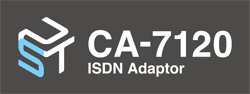 ISDN変換アダプター　CA-7120