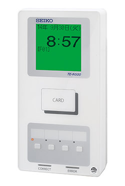 ICカード対応システムタイムレコーダー TE-N500
