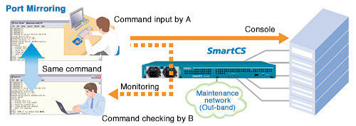 Port mirroring