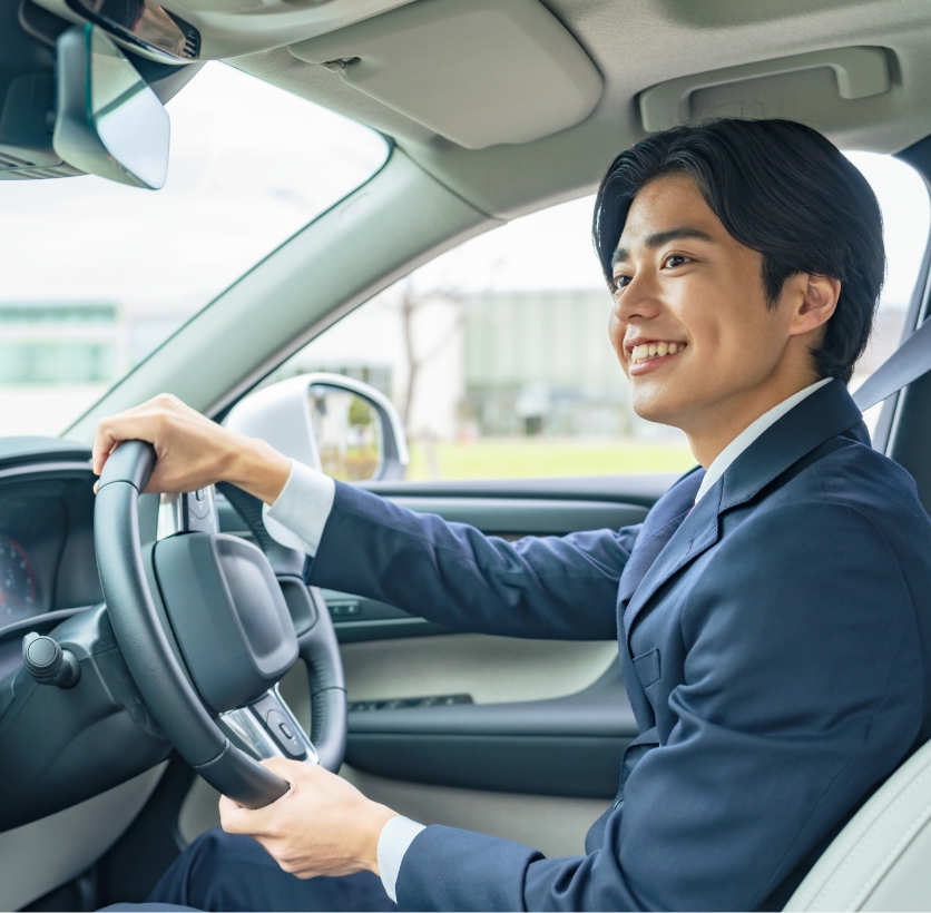 タクシー車内の決済での利用イメージ