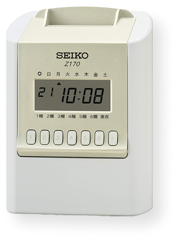 時間集計タイムレコーダー【Z170】