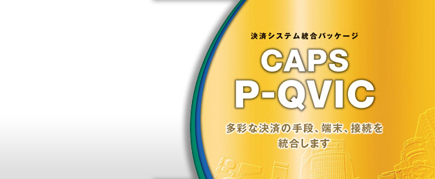 決済システム統合パッケージ CAPS P-QVIC