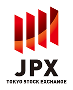 東京証券取引 タイムサーバー事例　JPXロゴ