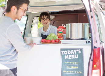 宅配サービスなどの軒先決済に