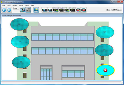 Clock Management Software 画面イメージ1