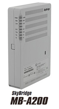 マルチキャリアLTE対応 IoTルーター SkyBridge MB-A200