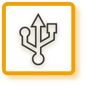 USBでパケット通信・給電